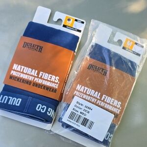 Merino Wool Wickerino Briefs Underwear Womens Duluth Navy Blue Sz M 8-10